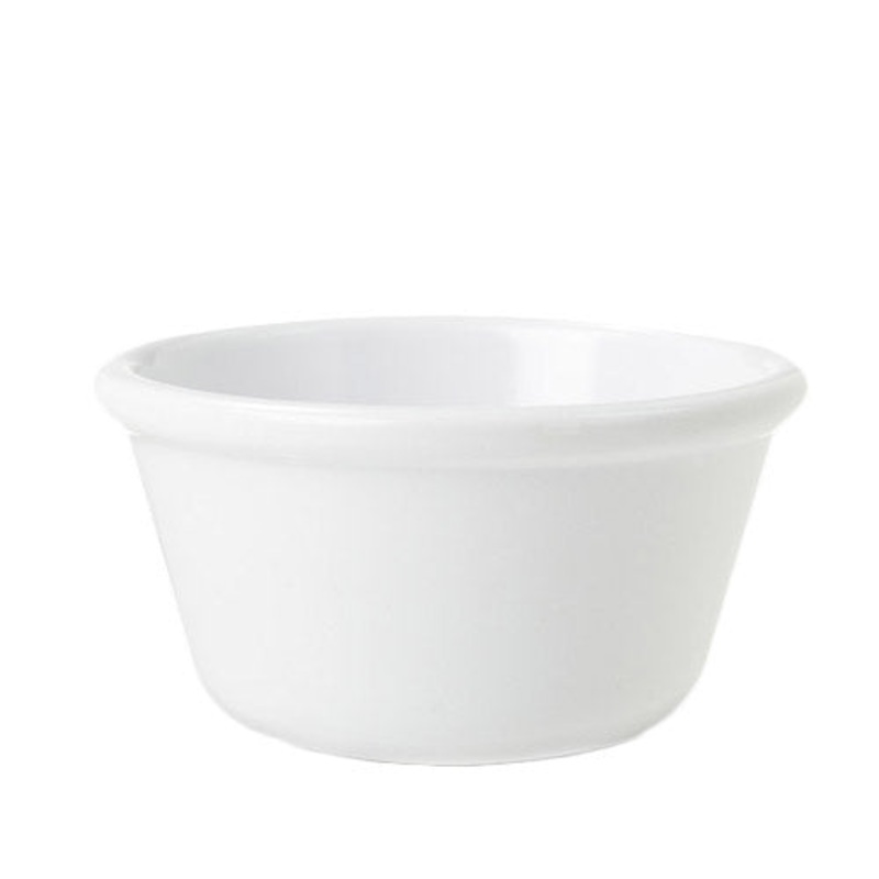 G.E.T. Ramekin, 3 oz, 3.25" x 1.75", White Melamine (48-pack)