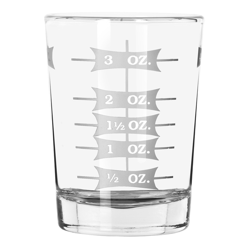 Libbey Restaurant Basics Measuring Glass, 4 oz (12-pack)