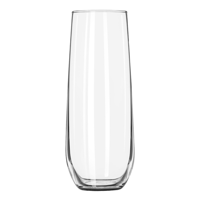 Libbey Stemless Flute Glass, 8 1/2" (12-pack)