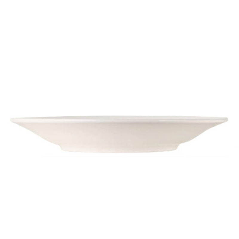 Libbey World Tableware Porcelana Shallow Bowl, 13 oz (12-pack)
