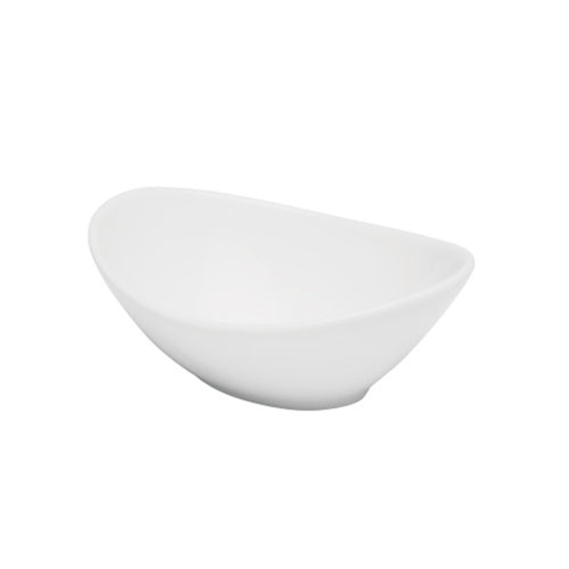 Oneida Bright White Oval Bowl, 17.5 oz, White (36-pack)