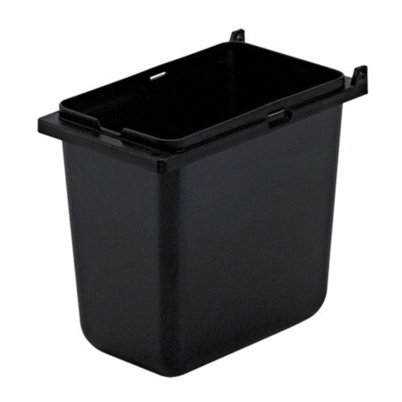 Server Mini Station Slim Fountain Jar, Black, 1/9 Size, 6" Deep, Black