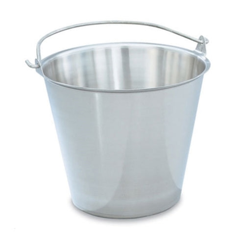 Vollrath Tapered Utility Pail, 23 qt, Stainless Steel