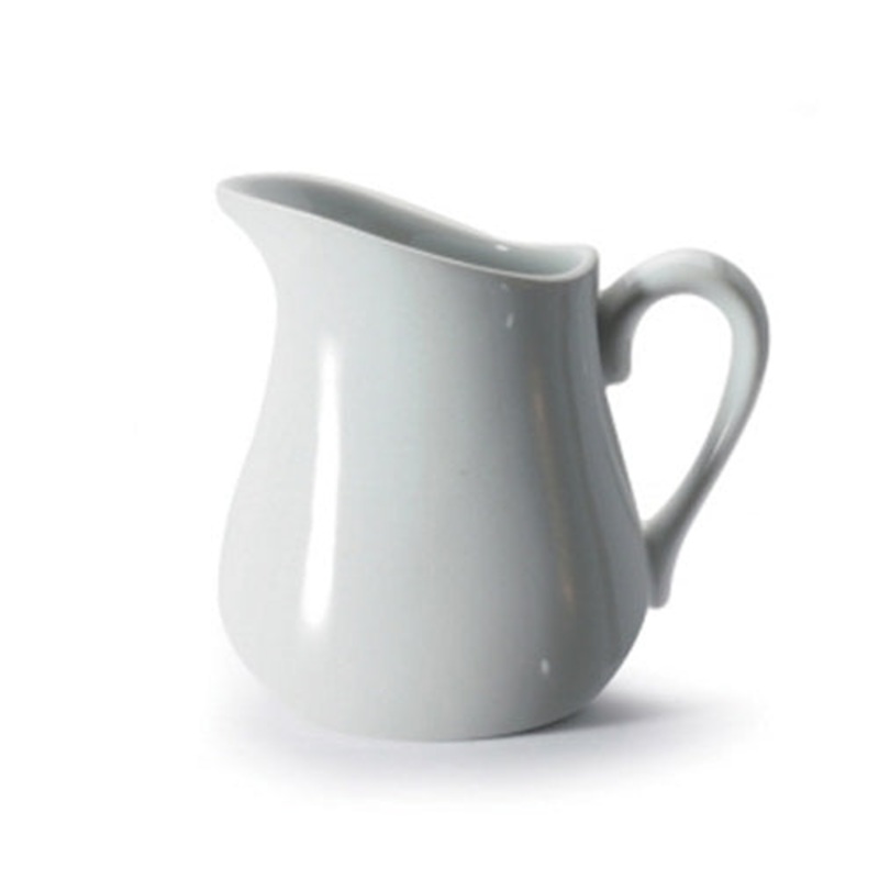 BIA Creamer, 8 oz, White Porcelain