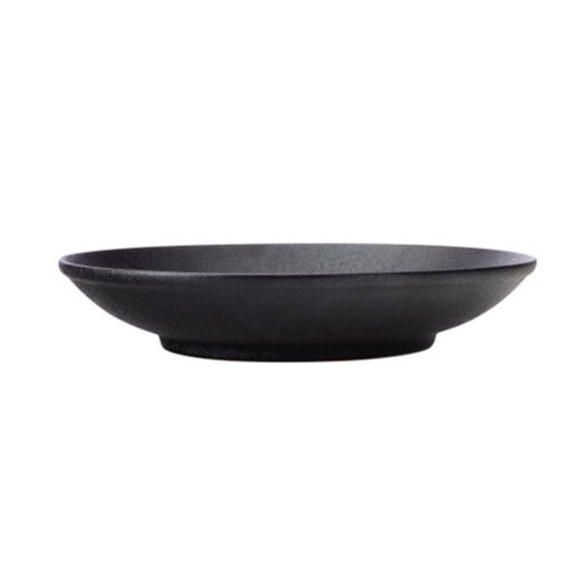 Maxwell & Williams Caviar Footed Bowl, 9.84", Black (12-pack)