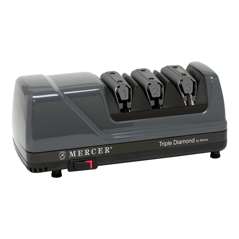 Mercer Triple Diamond Electric Knife Sharpener,  120V