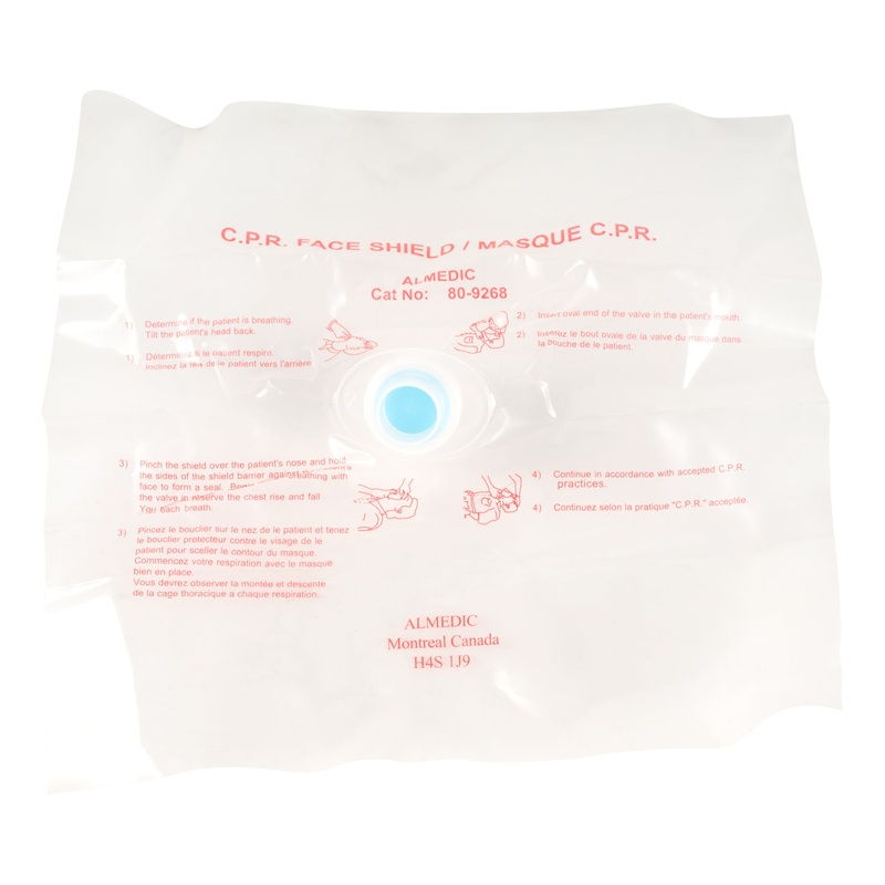 Regional Safety CPR Rescue Breather, Silicone