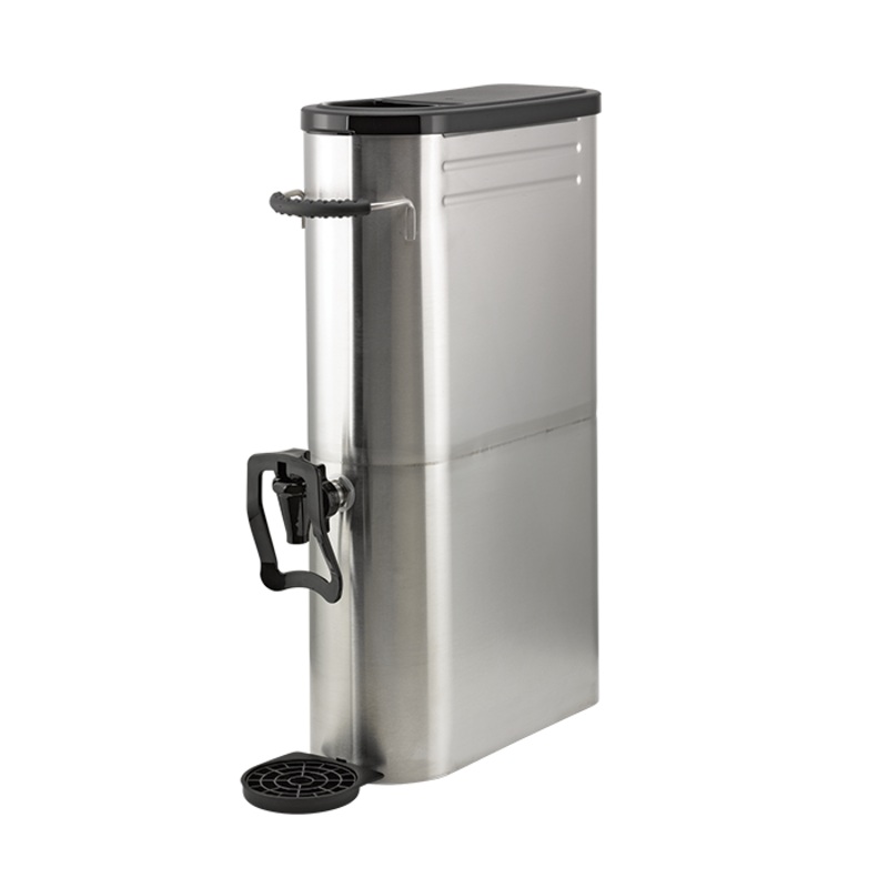 Service Ideas Slim Commercial Tea Urn, 3.5 Gal, Stainless Steel