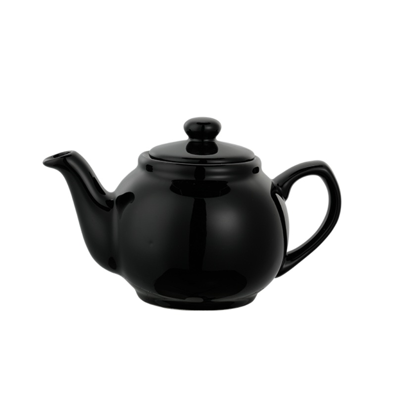 Service Ideas Tea Pot, Traditional, 16 oz, Ceramic