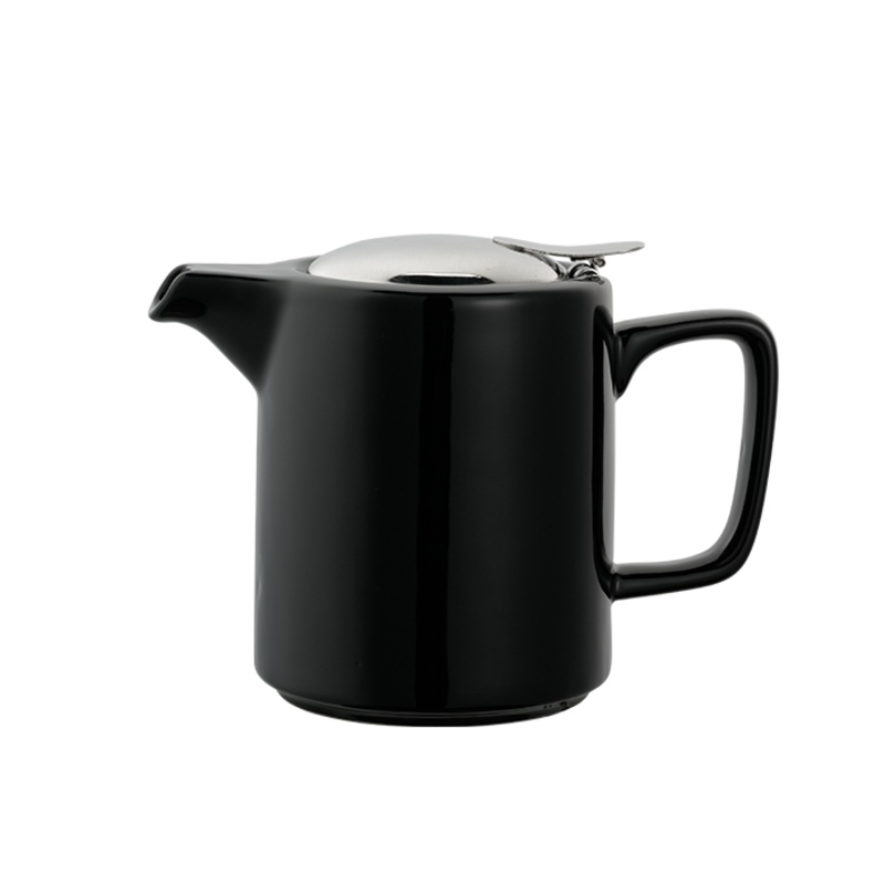 Service Ideas Tea Pot, Washington Style, 16 oz, Ceramic