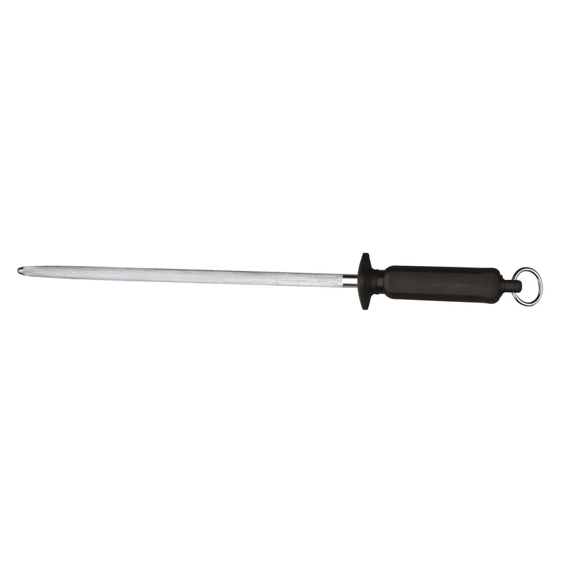 Zwilling TWIN Master Sharpening Steel, 12", Black