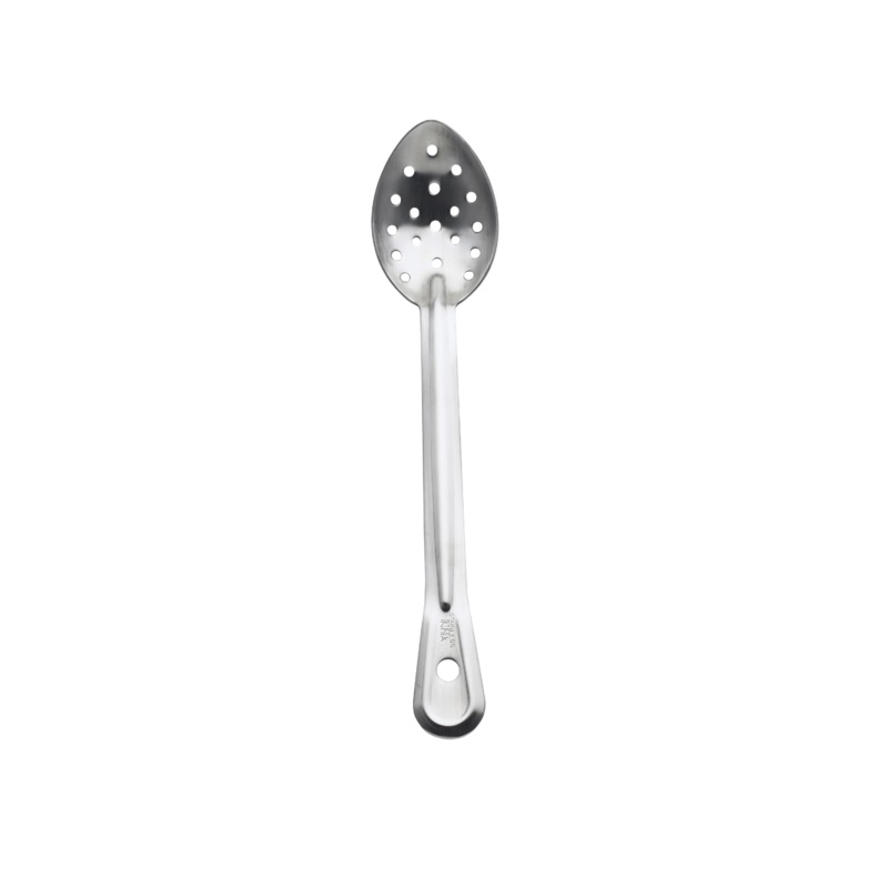 Browne Renaissance Perforated Serving Spoon, Stainless Steel, FINAL SALE