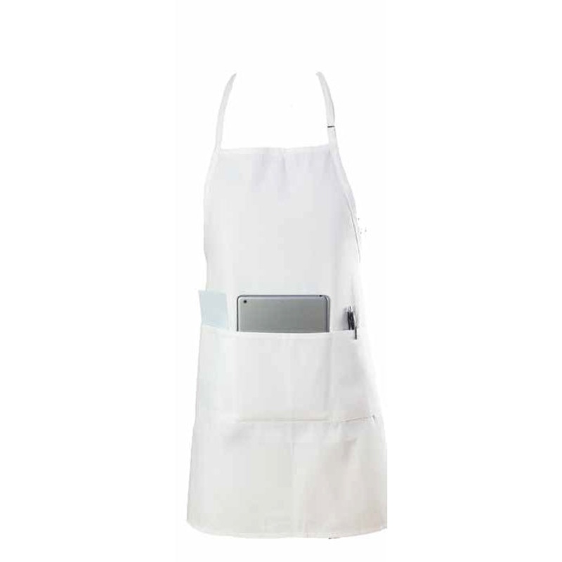 Chef Revival Gourmet Bib Apron, 3 Pockets, EZ-Blend, FINAL SALE