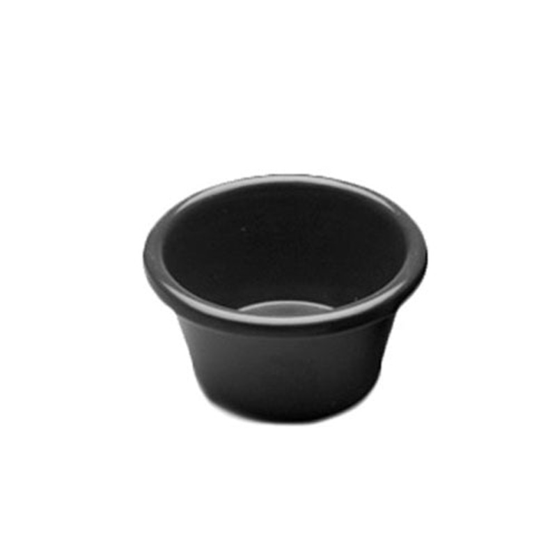 Elite Global Solutions Ramekin, Black Melamine