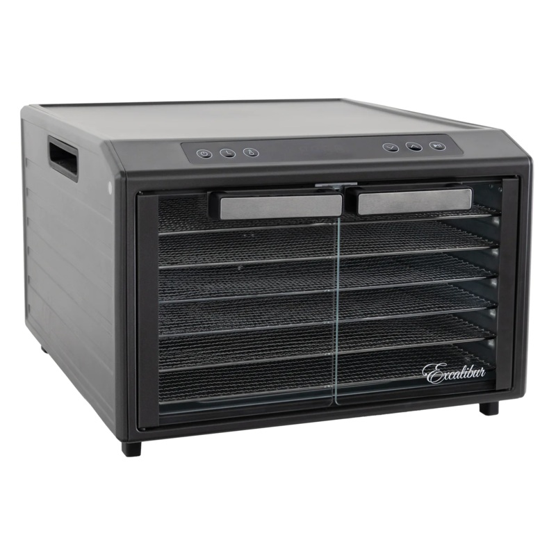 Excalibur DH06SCSS13 Select Series Digital Dehydrator, 6 Trays, Stainless Steel, 120V