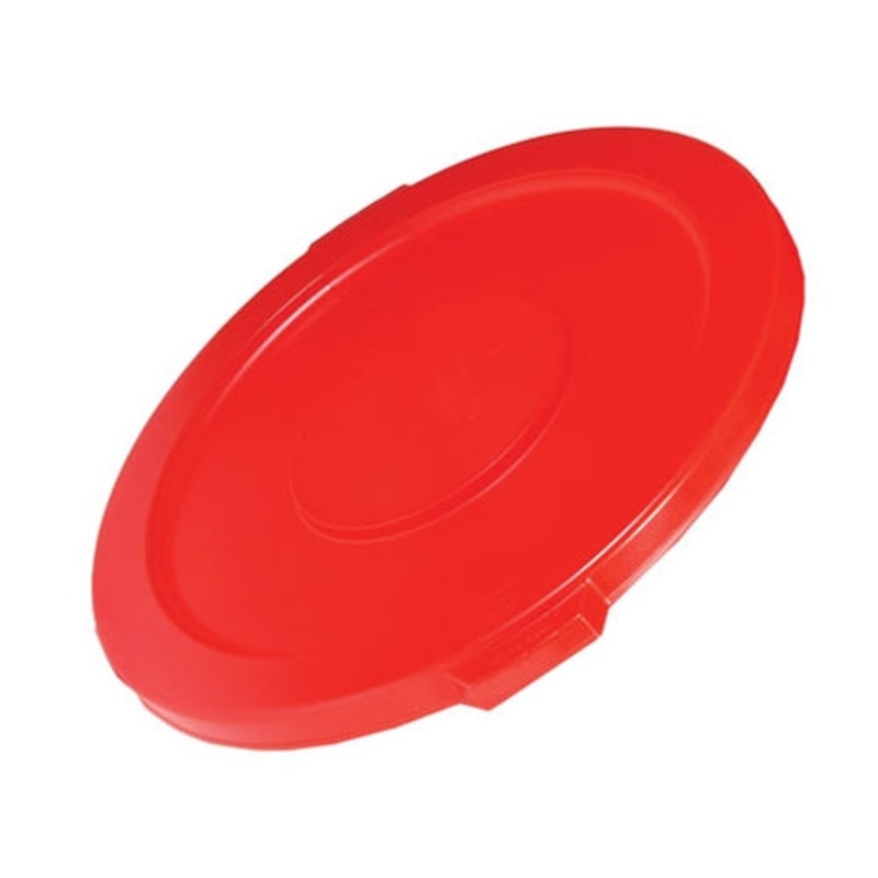 Rubbermaid BRUTE Container Lid, 32 Gal, Red, FINAL SALE