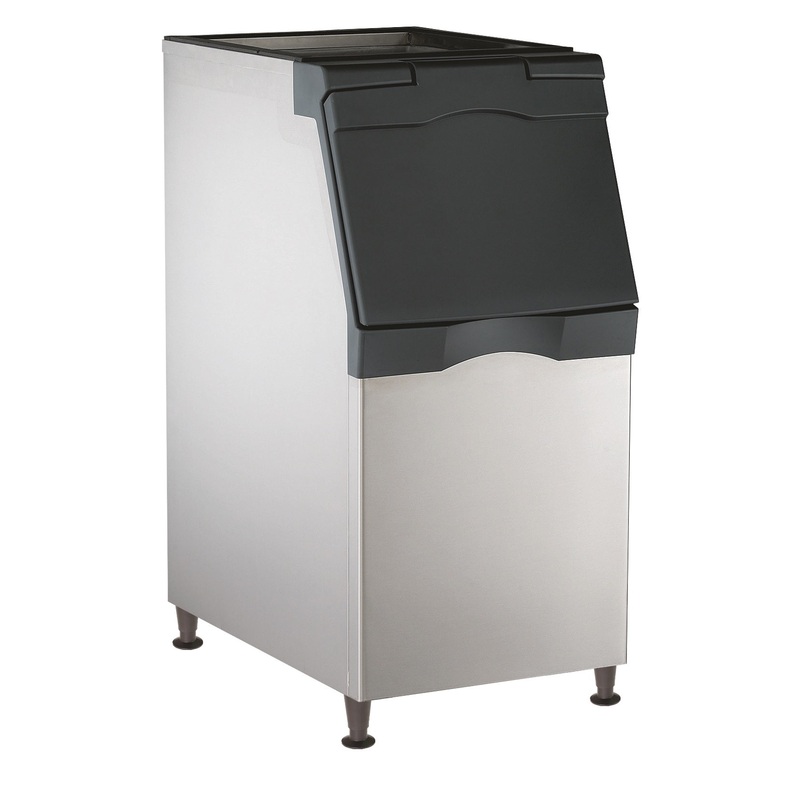 Scotsman B322S Ice Storage Bin, 22" Wide, 370 lb Storage Capacity, Metallic Exterior