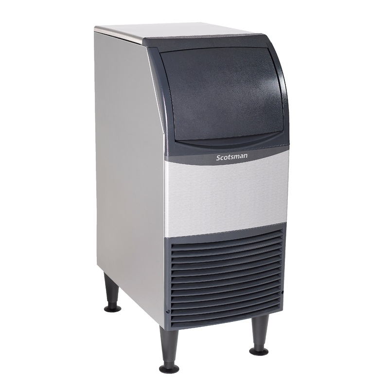 Scotsman CU0715MA-1 Undercounter Air Cooled Medium Cube Ice Machine, 15" Wide, 80 lb/24 hr, 36 lb Storage, 115/60/1