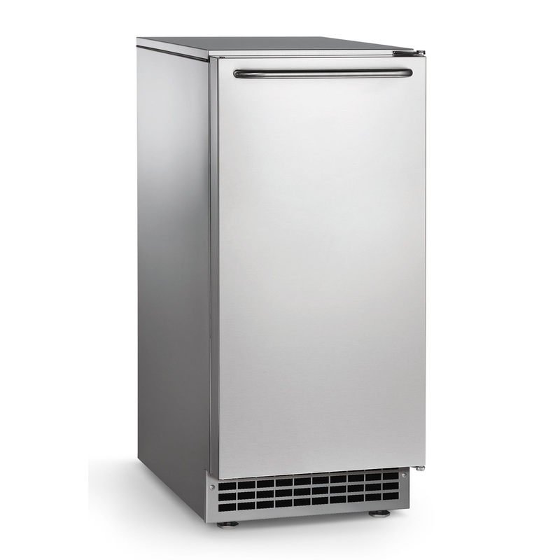 Scotsman CU50 Undercounter Air Cooled Gourmet Cube Ice Machine, 15" Wide, 64 lb/24 hr, 26 lb Storage, 115/60/1