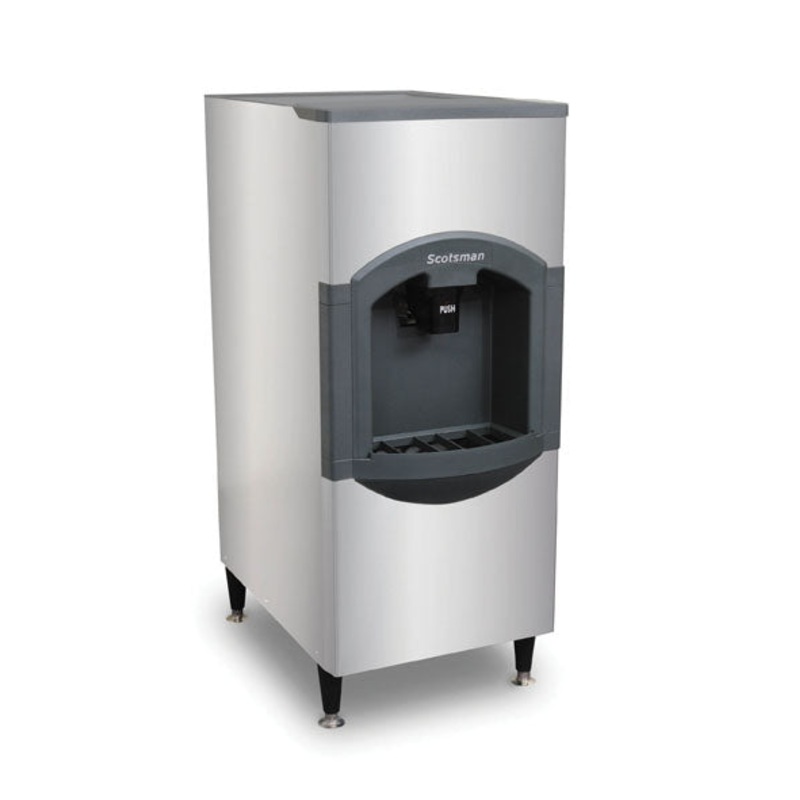 Scotsman HD22B-1 iceValet Hotel Ice Dispenser, 22" Wide, 112 lb Bin Capacity