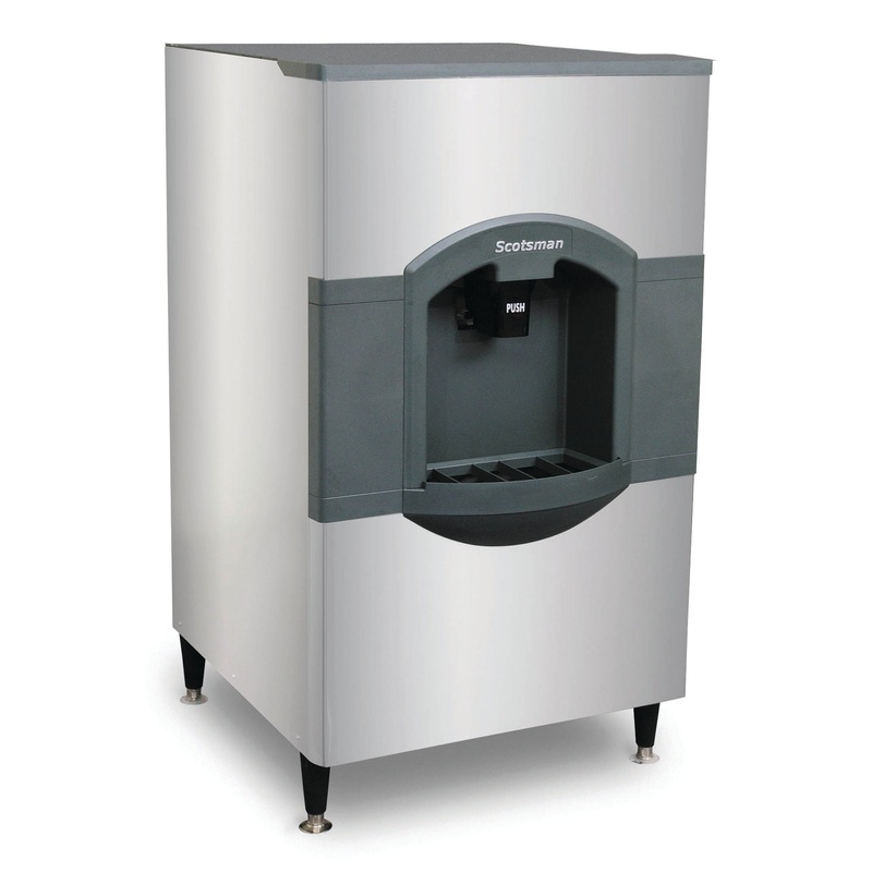 Scotsman HD30B-1 iceValet Hotel Ice Dispenser, 30" Wide, 180 lb Storage Bin