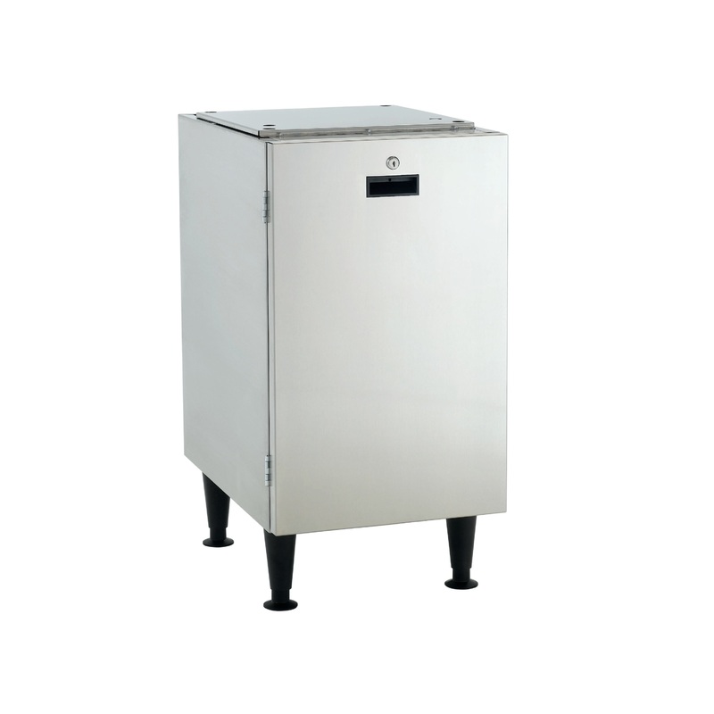 Scotsman HST16-A Ice Machine Stand for HID312, Locking Reversible Door and Shelf