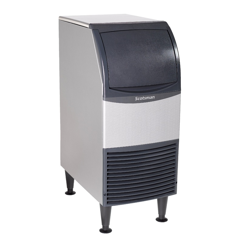 Scotsman UN1215A-1 Undercounter Air Cooled Nugget Ice Machine, 15" Wide, 119 lb/24 hr, 36 lb Storage, 115/60/1