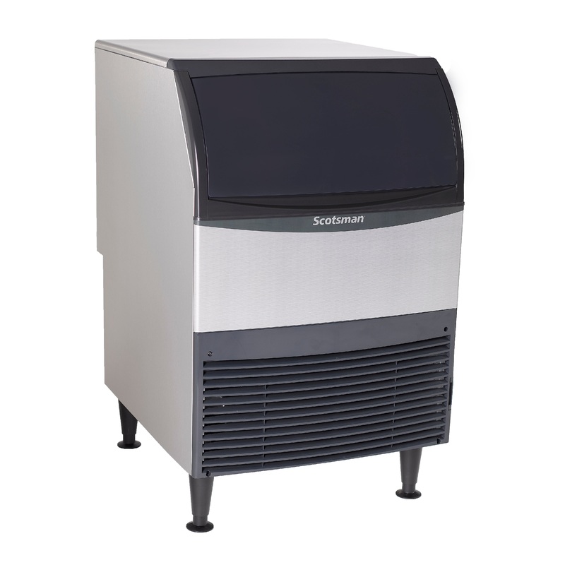Scotsman UN324A-1 Undercounter Air Cooled Nugget Ice Machine, 24" Wide, 340 lb/24 hr, 80 lb Storage, 115/60/1