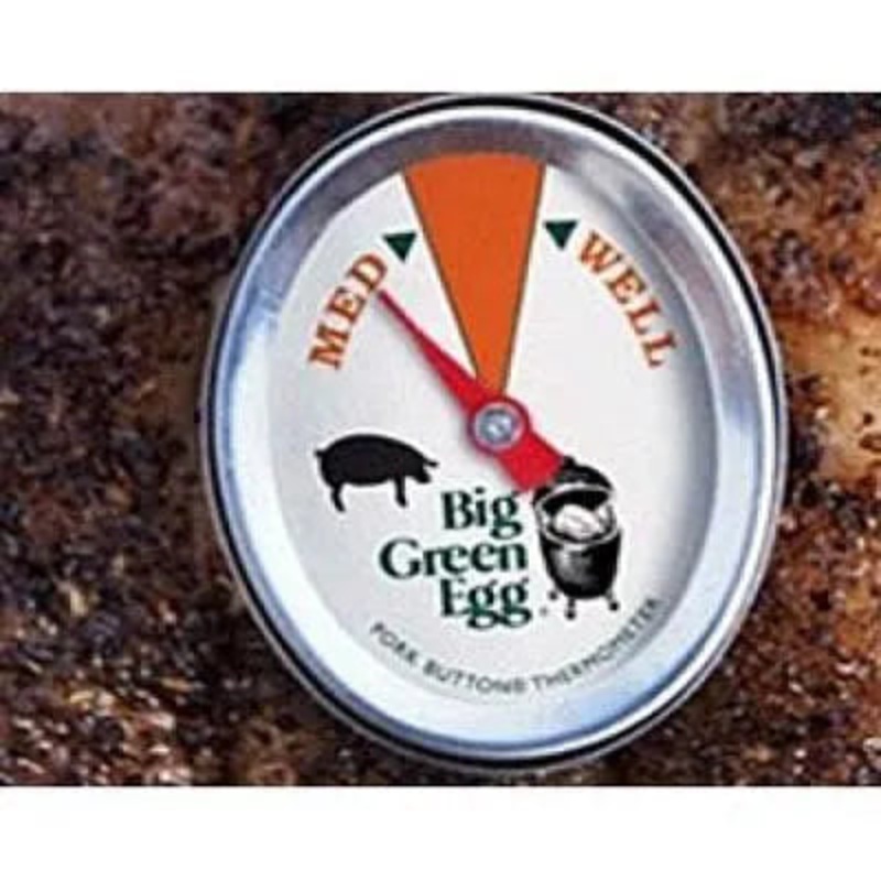 Big Green Egg Button Thermometer, Pork
