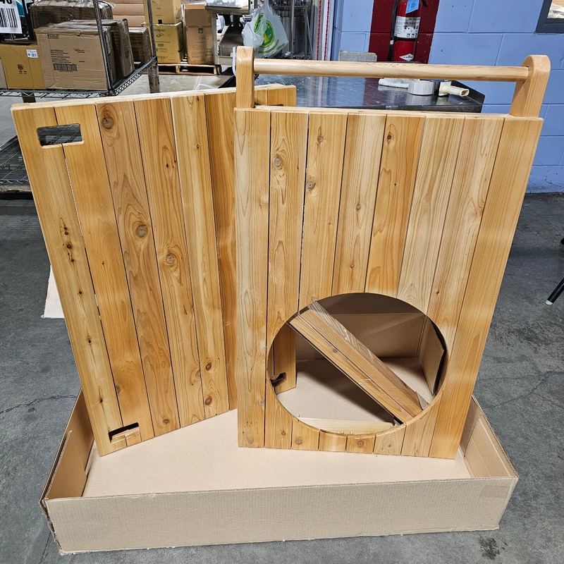 Big Green Egg Cedar Cart, Large, FINAL SALE