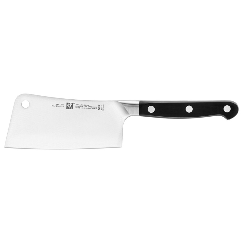 Zwilling Pro Cleaver Knife, 6", Black