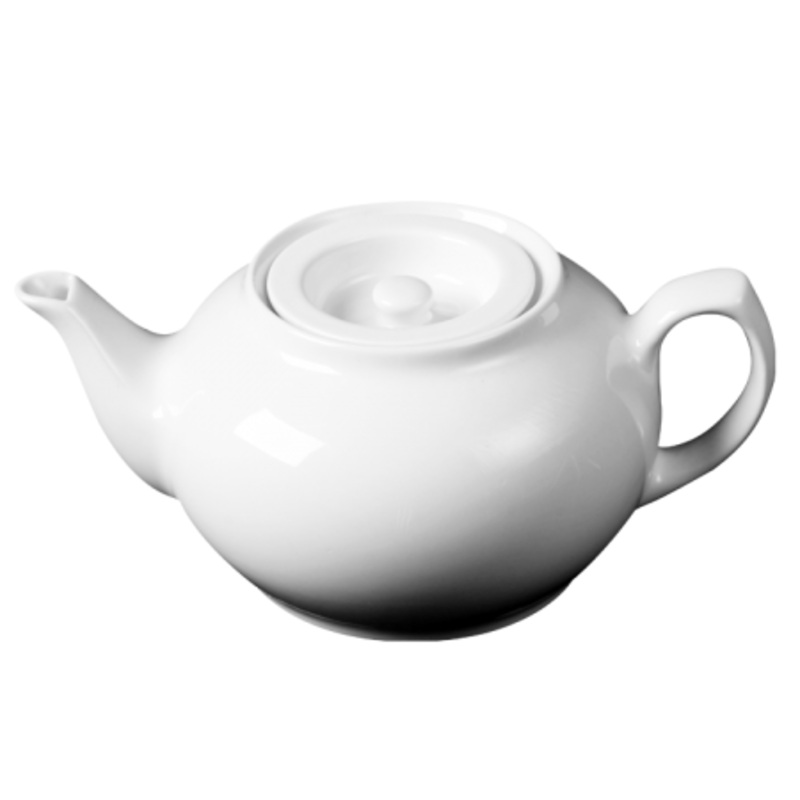 Cameo Imperial White 32 oz Tea Pot (12-pack)