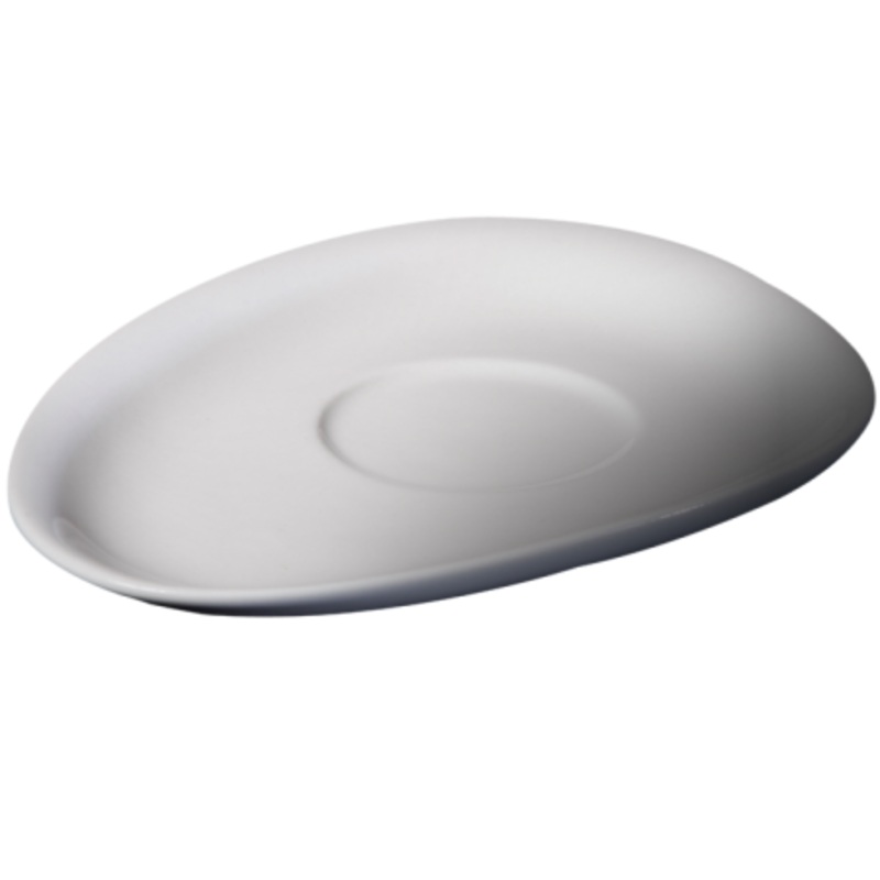 Cameo Pearl Triangular Saucer, 6 3/4" (36-pack)