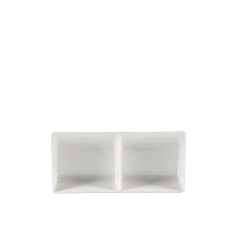 Cameo Square 2-9" x 4-1/4" Divided Rectangle Dish (36-pack)
