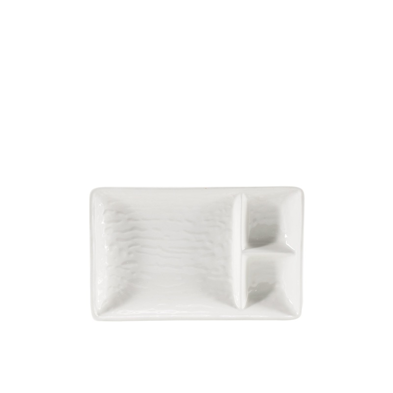 Cameo Square 8"x5" Divided Rectangle Dish (24-pack)