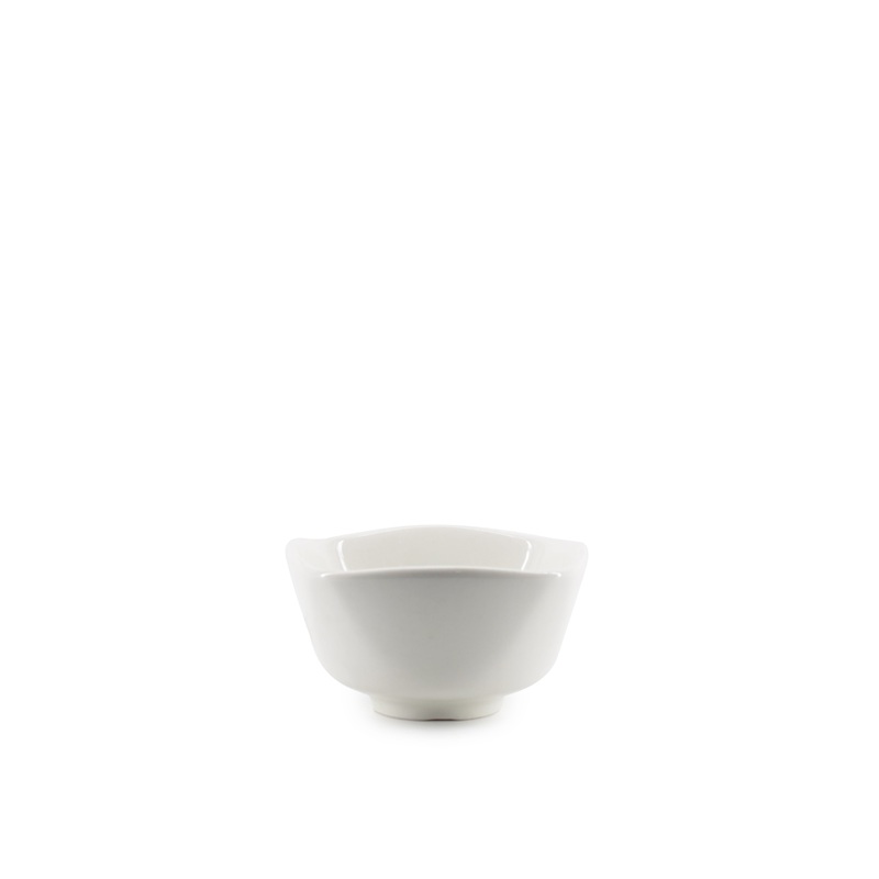 Cameo Square Bowl with Wave Edge, 5", 14 oz (48-pack)