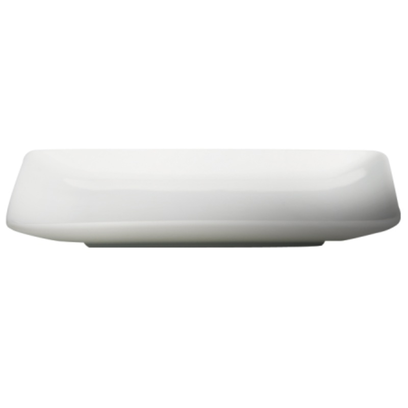 Cameo Square Plate with Round Corners, 9" (18-pack)