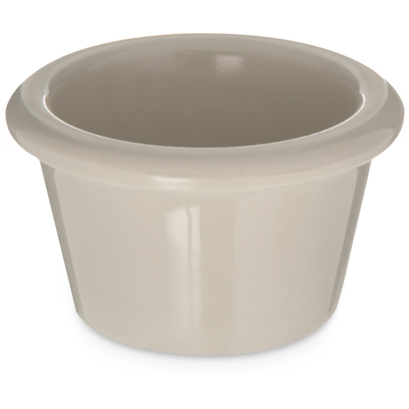 Carlisle Smooth Ramekin, 1.5 oz, Melamine