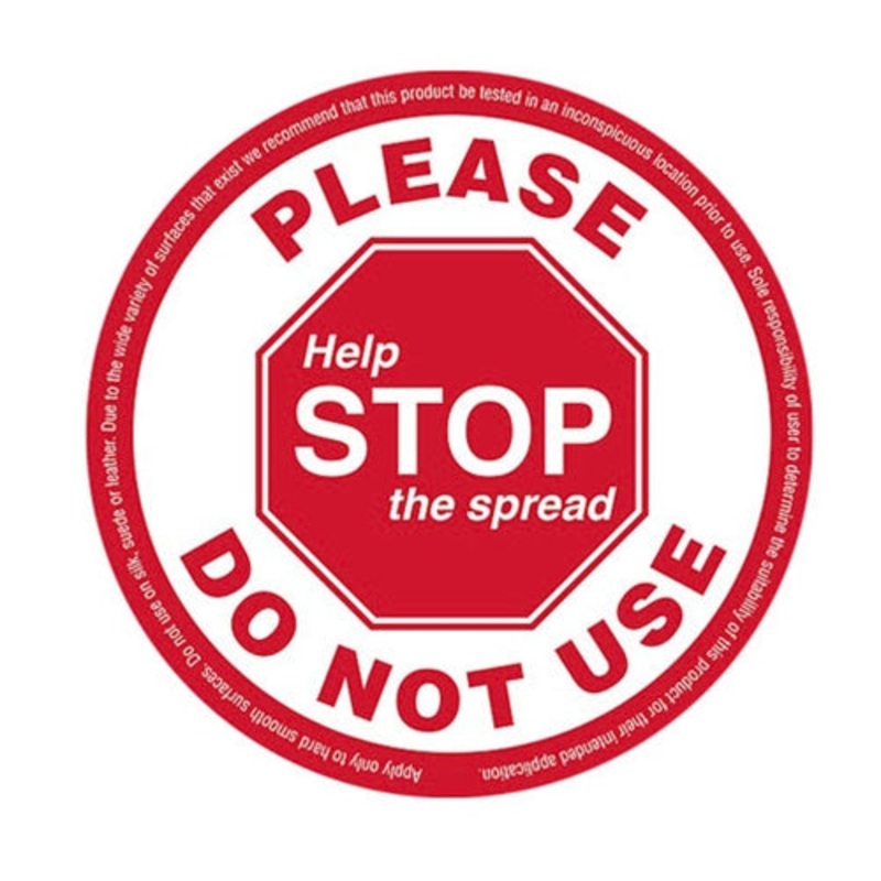 .com Help Stop The Spread Table Markers, FINAL SALE