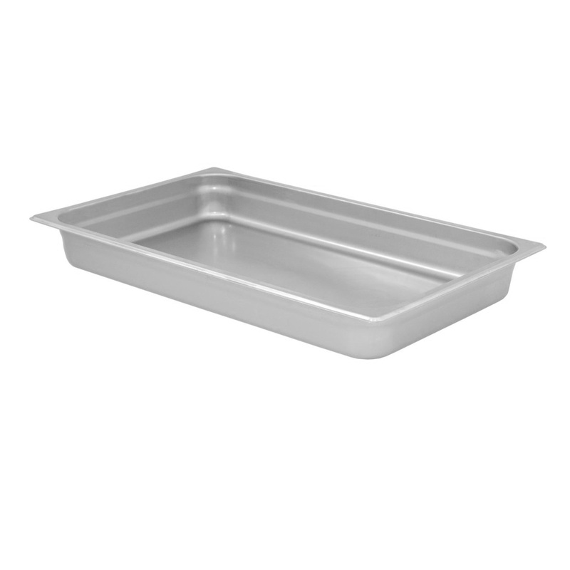 Browne Full Size Food Pan, 24 Gauge Stainless Steel