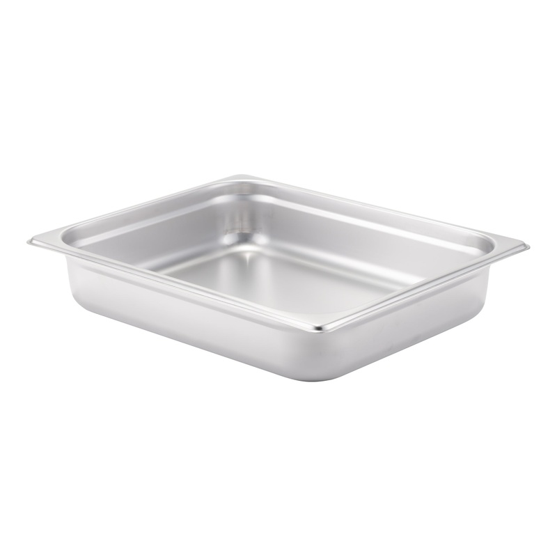 Browne Half Size Food Pan, 24 Gauge Stainless Steel