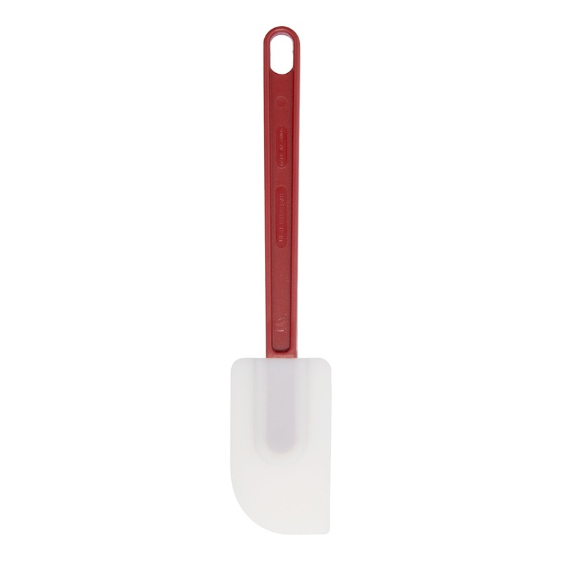 Browne Heat Resistant Spatula / Scraper, Red