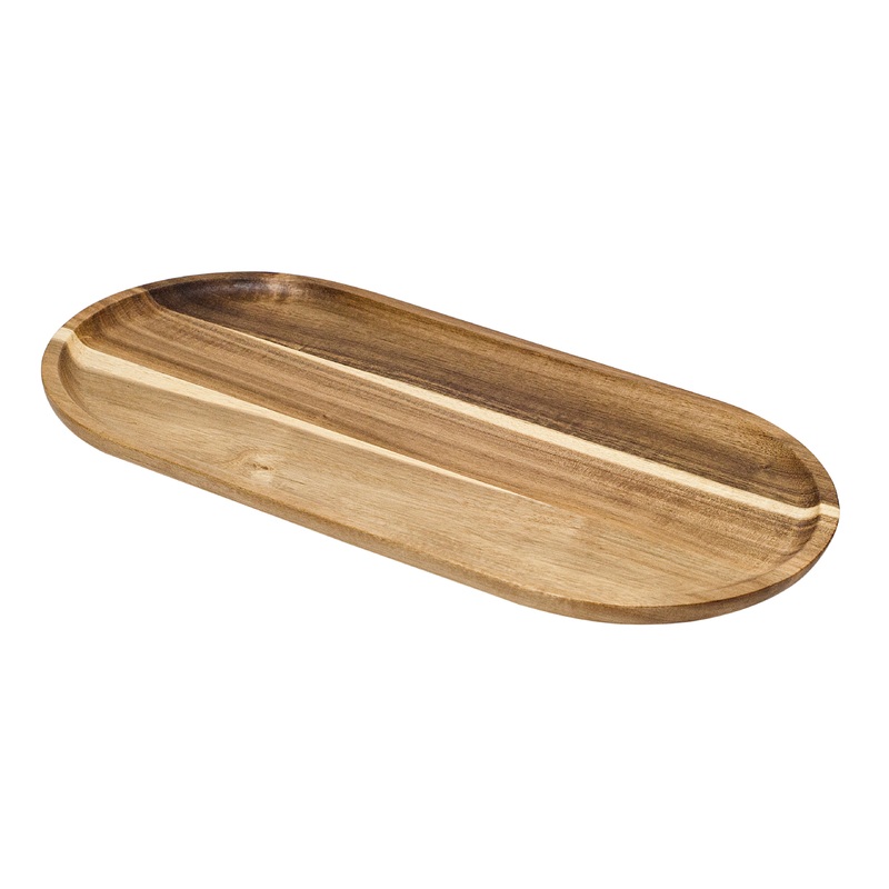 Browne Oval Serving Board, Acacia