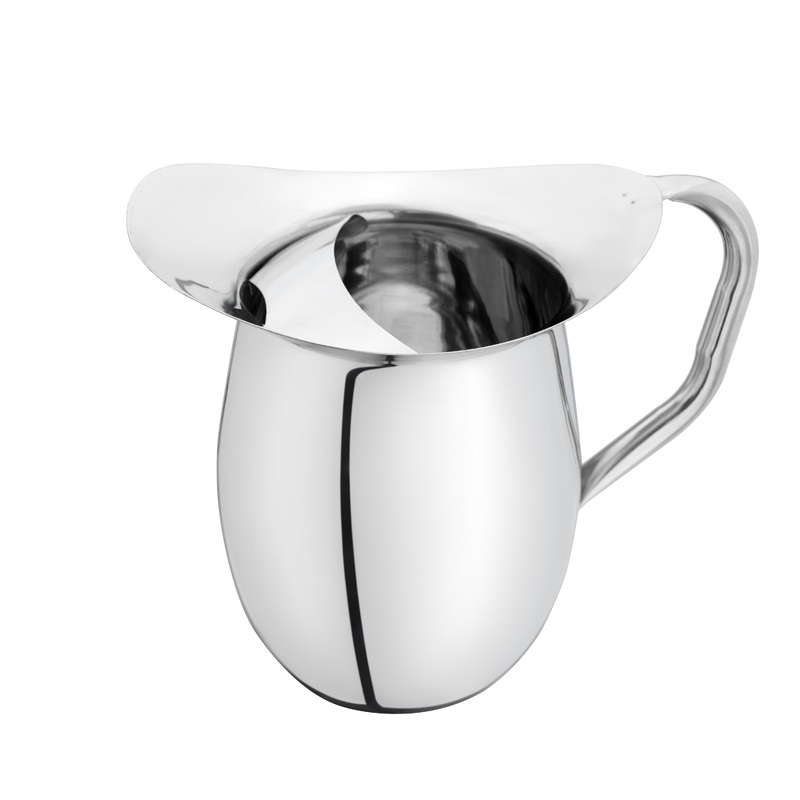 Browne Pitcher with Ice Guard, Stainless Steel