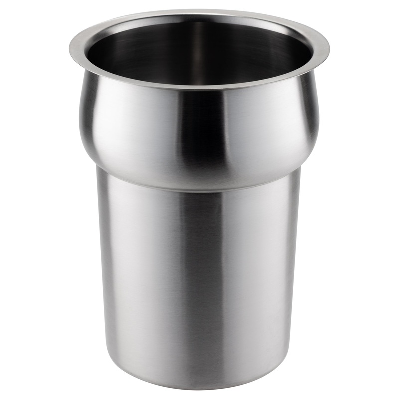 Browne Round Insert, Stainless Steel