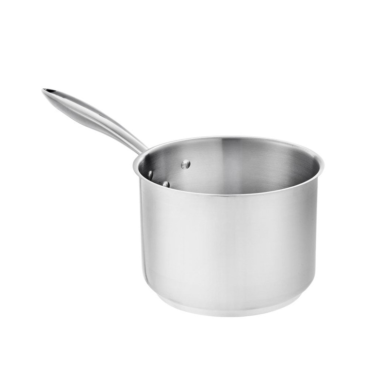 Browne Thermalloy Deep Sauce Pan, Stainless Steel