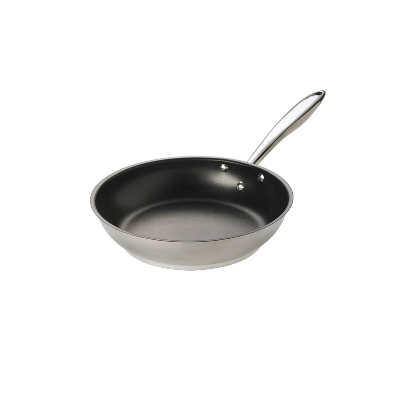 Browne Thermalloy Deluxe Non-Stick Fry Pan, Stainless Steel