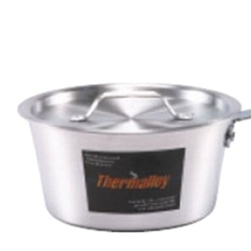 Browne Thermalloy Tapered Sauce Pan Cover, Aluminum