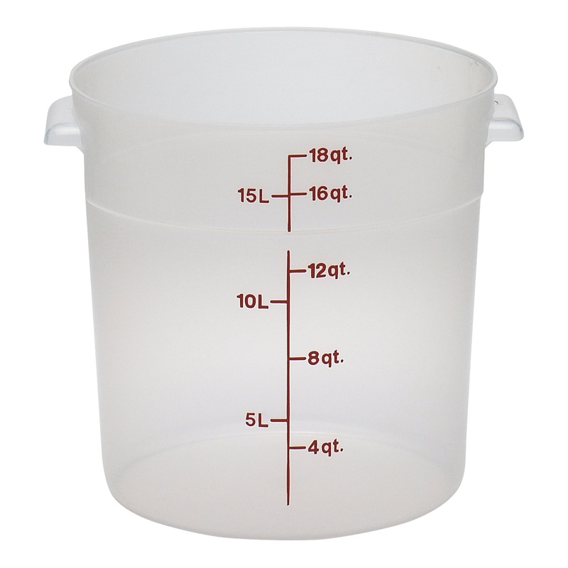 Cambro Translucent Round Food Storage Container