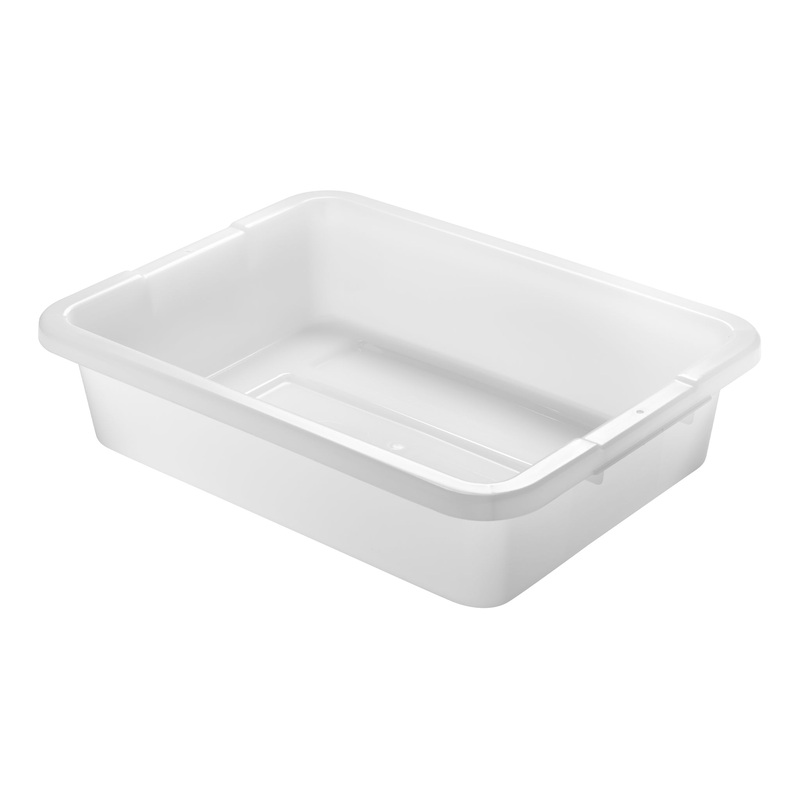 Rubbermaid Bus/Utility Box, 20" x 15" x 5"